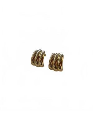 Boem Collection Simone Studs - White