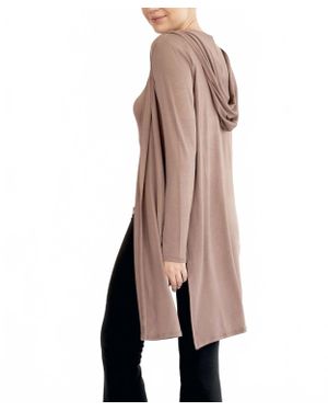 Reine Krief Bamboo Cardigan - Natural