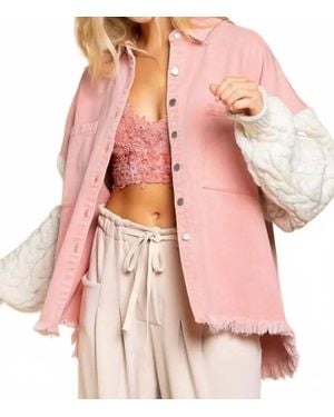 Pol Denim Dreams Jacket - Pink