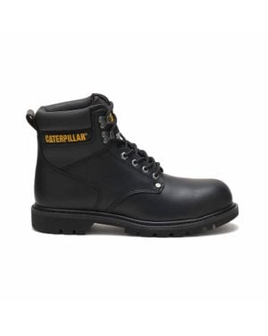 Caterpillar Second Shift Steel Toe Work Boot - Black