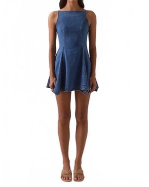 SOVERE Elodie Mini Dress - Blue