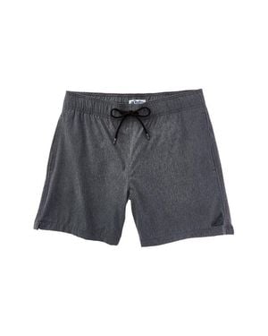 Mr. Swim Mr. Swim Chambray Compression Trunk - Gray