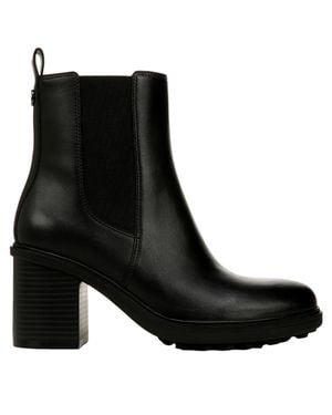 Vionic Truckee Booties Leather J0721L1001 - Black