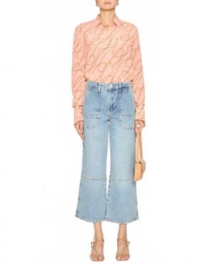 Catherine Gee Sophie Silk Blouse - Blue