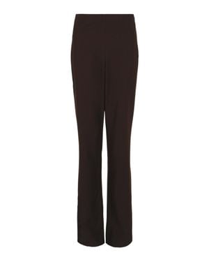 Ferragamo Tailored Bootcut Pants - Brown