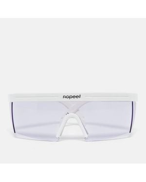 NOPEET Haze Shield Sunglasses - White