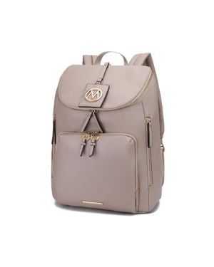 MKF Collection by Mia K Angela Backpack Vegan Leather By Mia K - Gray