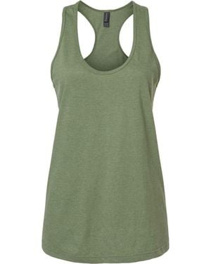 Gildan Softstyle Cvc Racerback Tank Top - Green