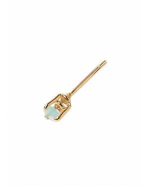 Beatriz Palacios Swan Stud Earrings - Metallic