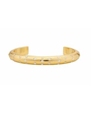 Asha Loulou Sparkle Cuff - Metallic