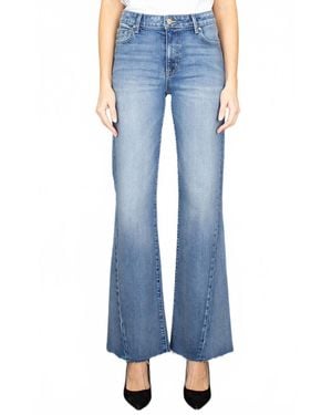 Fidelity Lotus High-Rise Jeans - Blue