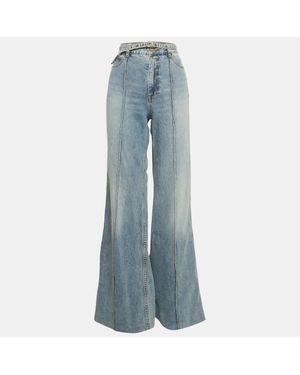 Zimmermann Cotton Wide Leg Jean - Blue