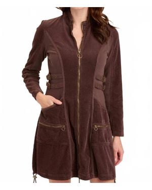 XCVI Uzma Jacket Dress - Brown