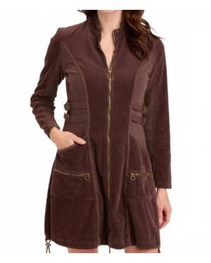 XCVI Uzma Jacket Dress - Brown