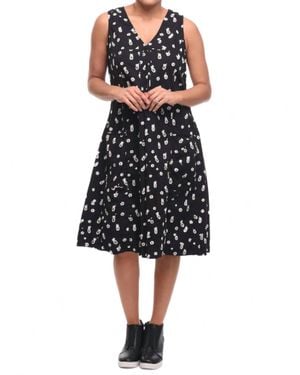 Tulip Clothing Poppie Sleeveless Dress - Black