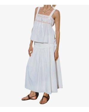 Ciao Lucia Irati Midi Skirt - Blue