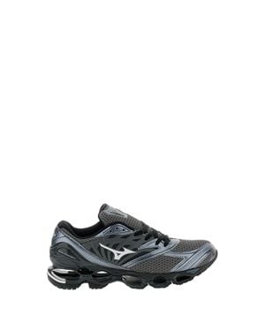 Mizuno Wave Prophecy Ls Technical Mesh Sneakers - Gray
