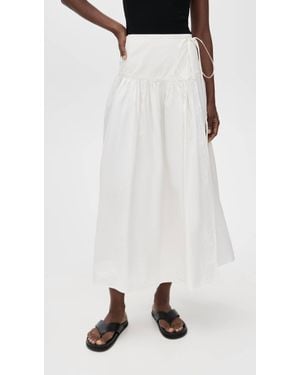 Apiece Apart Angeli Maxi Skirt - White