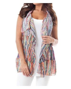 Angel Splattered Painted Vest - Multicolor