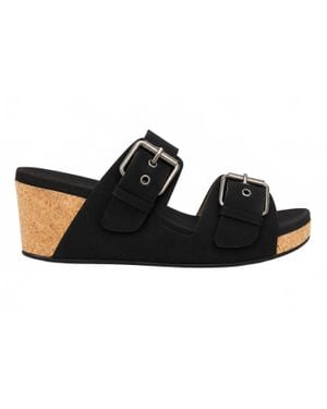 Very G Laurie Wedge Sandal - Black