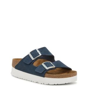 Birkenstock Arizona Flex Platform Sandal - Blue