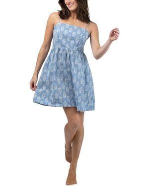 Olive Workshop Malibu Mini Dress - Blue