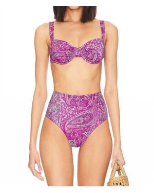 Cleobella Beckett Top - Purple