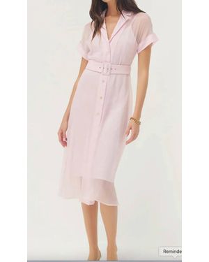 Hutch Laramie Midi Dress - Pink