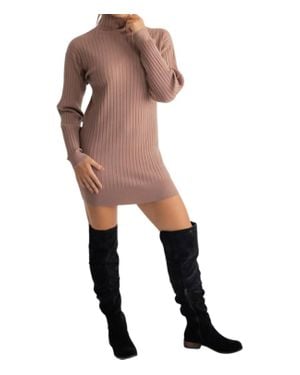 falcon park Kara Dress - Brown