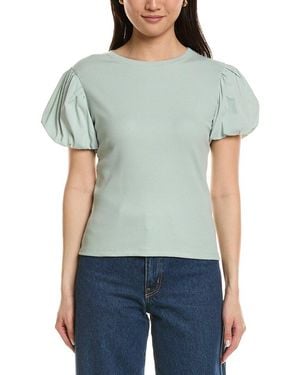 Truth Puff Sleeve Top - Green