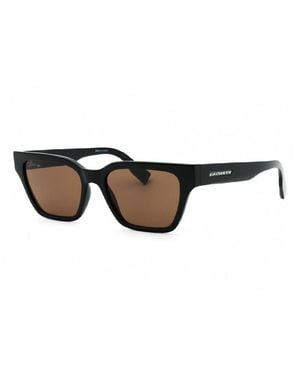 Lacoste Sunglasses Rectangle Full Rim, Frame And Lens L6002S001 - Black