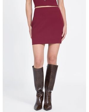 Guess Valeria Mini Skirt - Red
