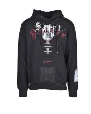 IHS Hooded Cotton Sweatshirt - Black