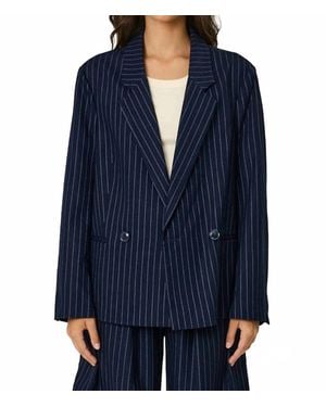 Remain Rory Boyfriend Blazer - Blue