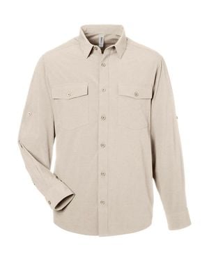 CORE365 Ultra Uvp Marina Shirt - Natural