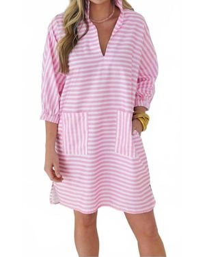 Caryn Lawn Betsy Dress - Pink
