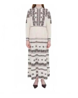 Antik Batik Tami Long Dress - White