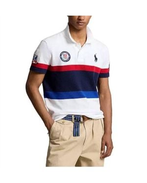 Polo Ralph Lauren Team Usa Closing Ceremony Polo Shirt - Blue