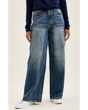 Judy Blue Wilhelmina High Waist Baggy Jeans - Blue