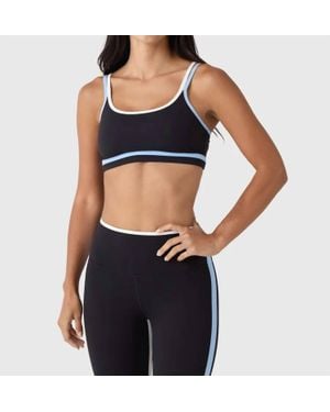 Splits59 Eva Rigor Double Strap Bra - Blue