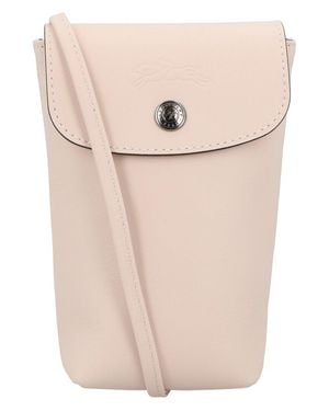 Longchamp Le Pliage Xtra Leather Phone Case - Natural