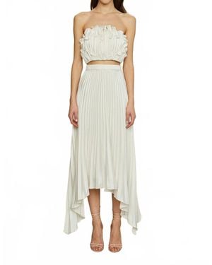 AMUR Averi Scallop Top - Natural