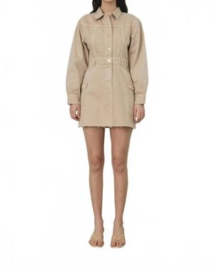 DELUC Sorella Mini Dress - Natural
