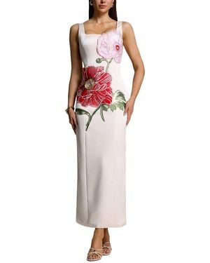 Amanda Royal Maxi Dress - Red
