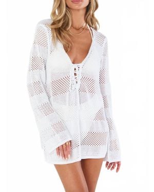 Show Me Your Mumu Come Around Cover Up - White