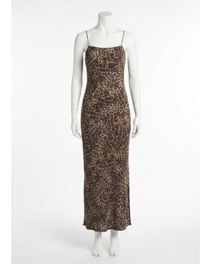 Z Supply Cielo Leopard Midi Dress - Natural