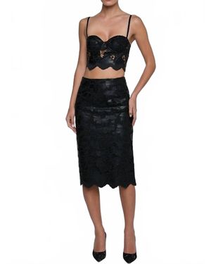 L'Agence Sonya Bralette - Black