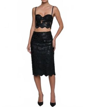 L'Agence Sonya Bralette - Black