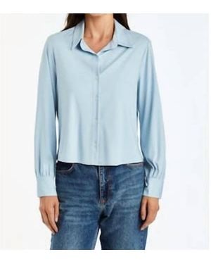 Drew Marci Long-Sleeve Blouse - Blue