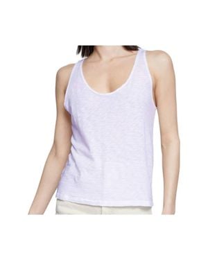Stateside Scooped Tank Top - White